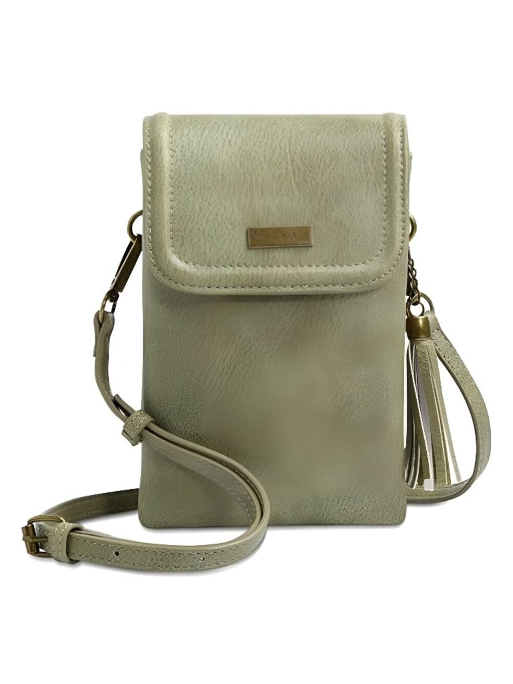 Small Crossbody Bag for Women – Minimalist Vegan Leather Phone Purse